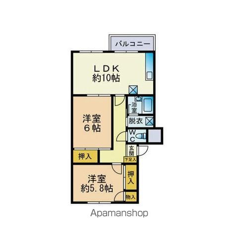 MOマンションの間取り写真