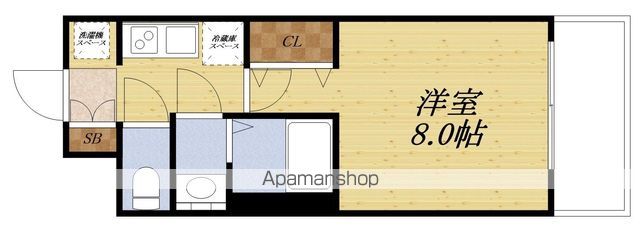 スプランディッド十三本町の間取り写真