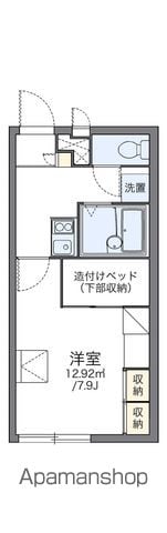 レオパレスアークハイツIIの間取り写真