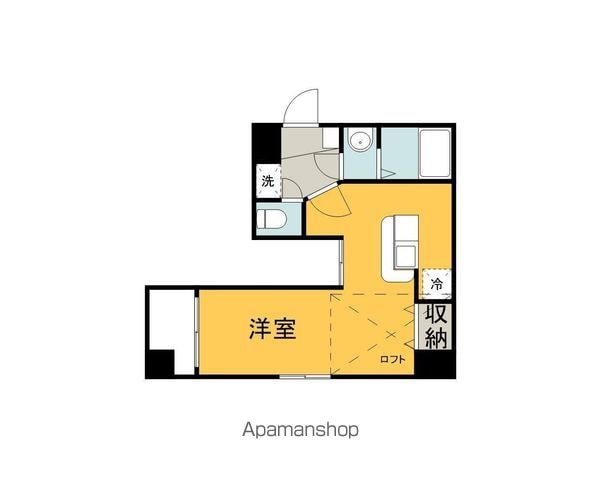 LION大手町の間取り写真