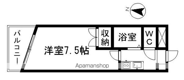 エステート記念橋 大幅リフォーム・UB交換の間取り写真