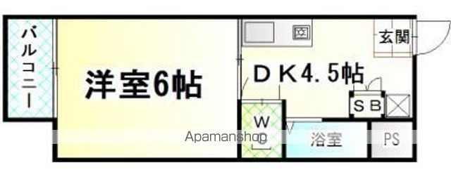 ANNEX西新の間取り写真