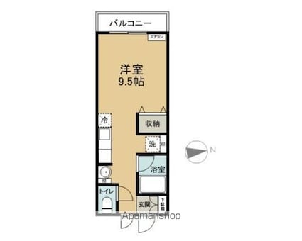 メゾンＭＩＴＳＵＩ[1R/29.12m2]の間取図