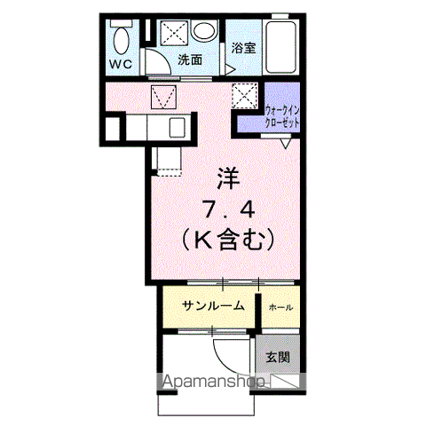 クレアIIの間取り写真
