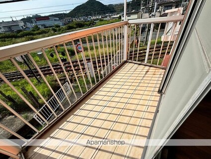 ローズアベニュー[2LDK/51m2]のバルコニー