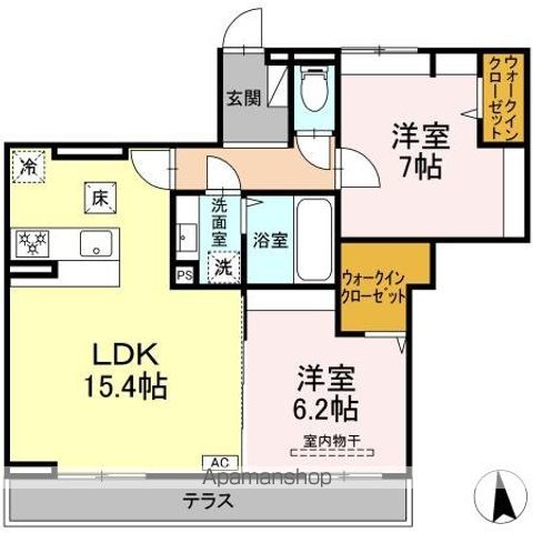 メゾン ド ネージュ東戸塚の間取り写真