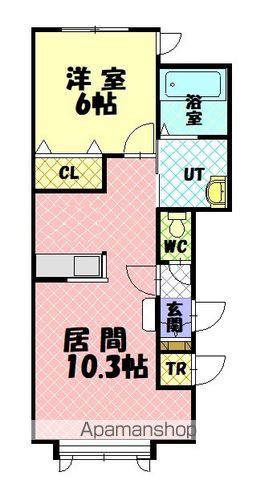 ベル9−21B棟の間取り写真