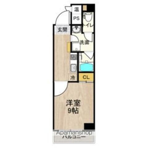 CITY SPIRE上本町の間取り写真