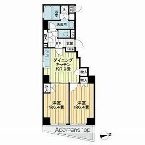 ライオンズマンション浅草言問橋の間取り