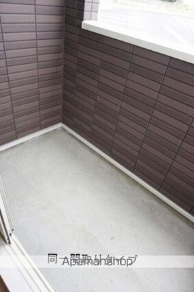 ロータス南島田Ｄ[2LDK/66.02m2]のバルコニー