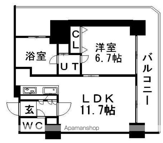 グランドタワー札幌の間取り写真