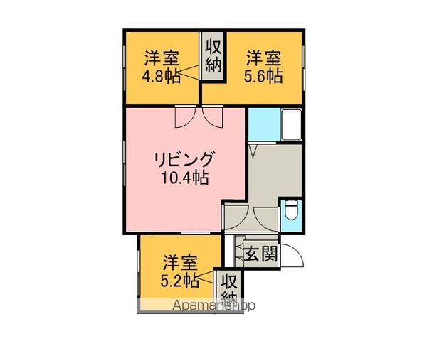 澄川コートの間取り写真