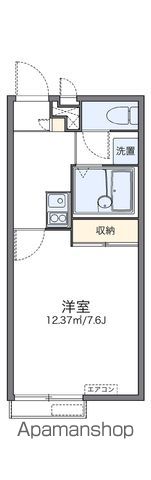 レオパレス香椎駅前の間取り写真