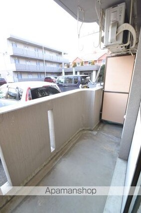 ガーデンクレストⅡ[1R/28.8m2]のバルコニー