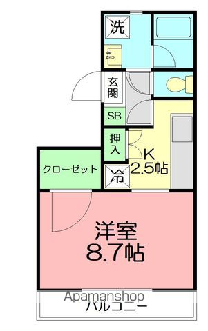 グリシーヌの間取り写真