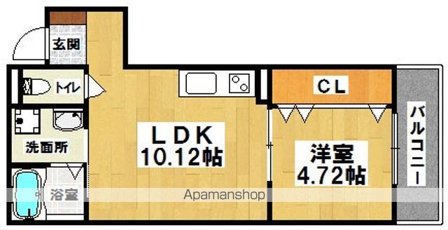F+STYLE羽衣2号棟の間取り写真