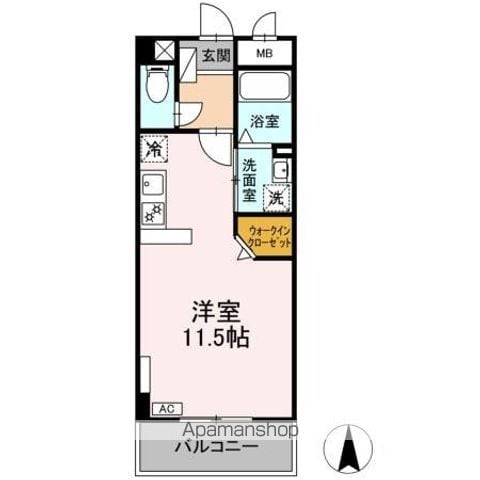 PARK FRONT NAKAMURAの間取り写真