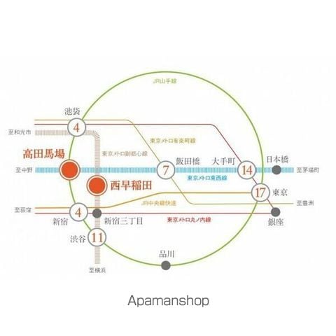 プラウドフラット西早稲田 607 ｜ 東京都新宿区西早稲田２丁目20-12（賃貸マンション1LDK・6階・41.42㎡） その19