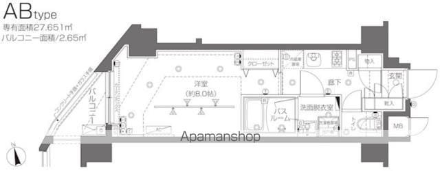 ZOOM大塚の間取り写真