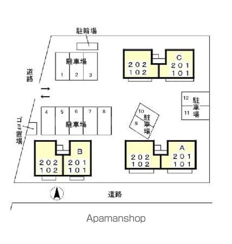 【千葉市緑区おゆみ野中央のアパートの写真】