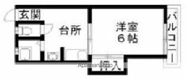 【福岡市東区香椎のマンションの間取り】