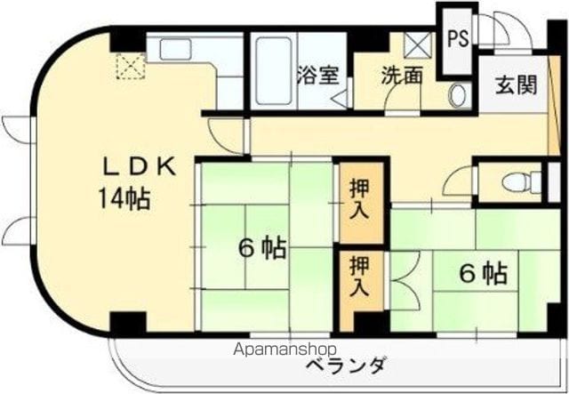 パルフェメゾンOGAWAの間取り写真