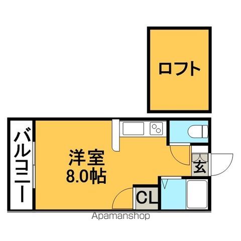 【山愛３番館の間取り】