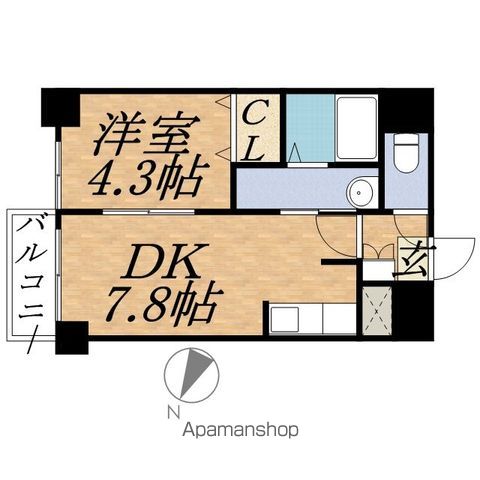 シュクル医大南の間取り写真