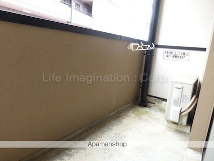 メゾン・ド・ムラジⅡ[1K/25.78m2]のバルコニー