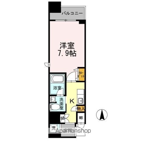 カスタリア堺筋本町の間取り写真