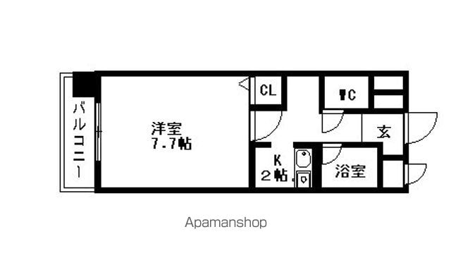 UNAXー8の間取り写真