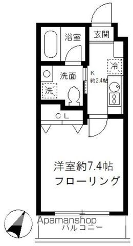 【グランアセット月島の間取り】