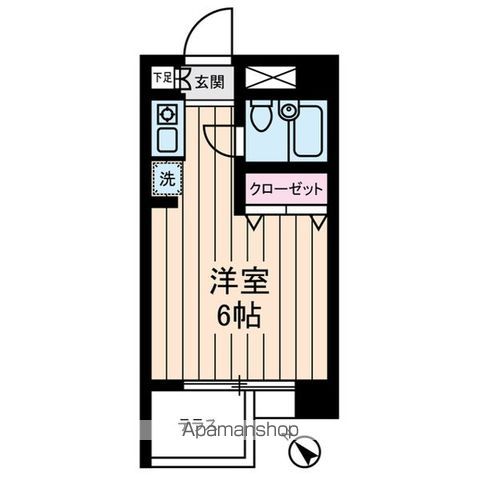 【目黒区八雲のマンションの間取り】