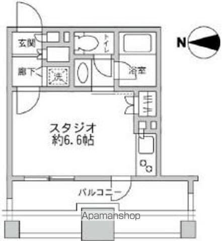 レジディア市ヶ谷の間取り写真