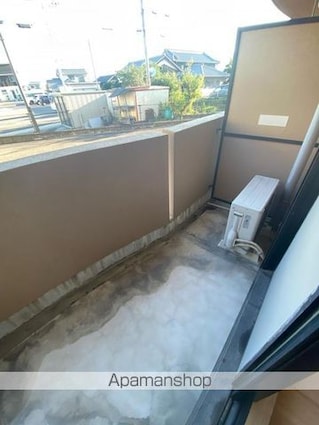グランプレミアゆめ西[1K/28.5m2]のバルコニー