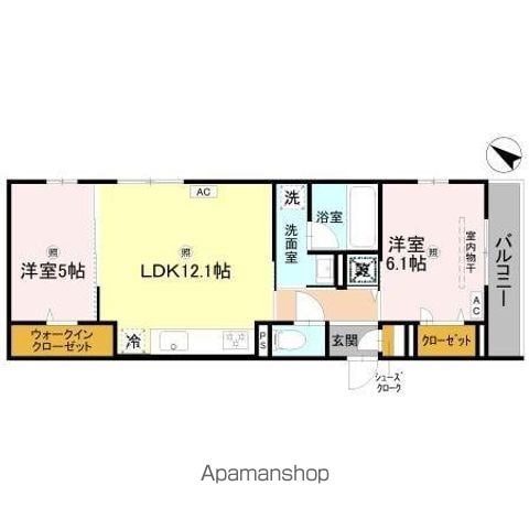 DーROOM山田東4丁目PJの間取り写真