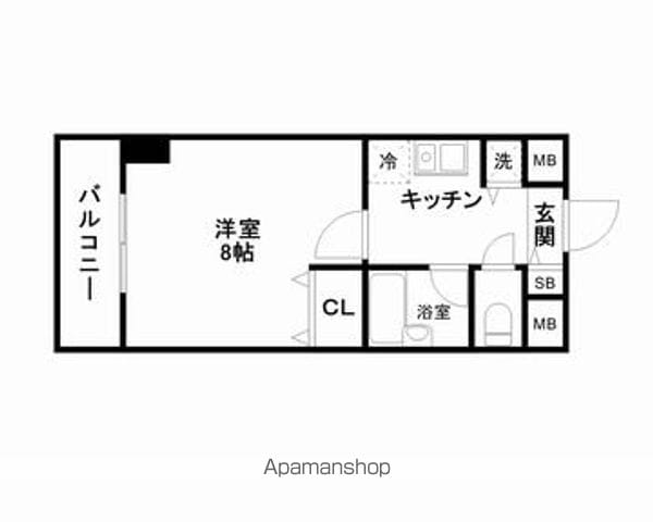 同じ建物の物件間取り写真 - ID:213110126191