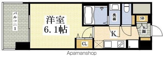 プレサンス神崎川ファインブレスの間取り写真