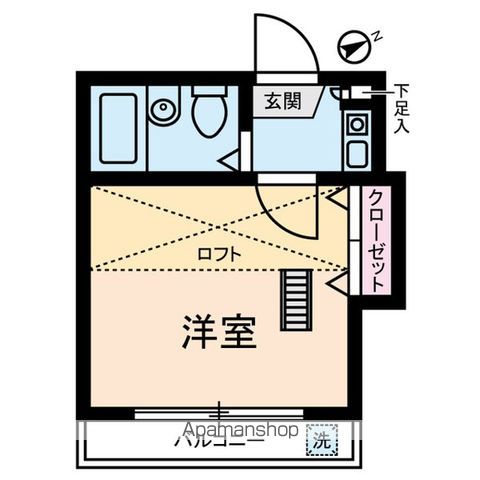 セントラル蒲田の間取り写真
