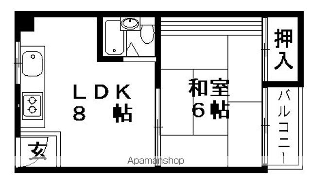 センチュリーマンション2号館の間取り写真