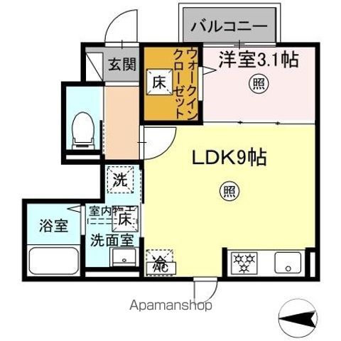 PREMILIFE中春日の間取り写真