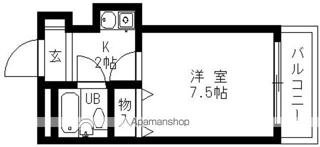 パレロイヤル三番館の間取り写真