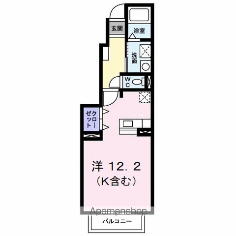 メゾングラースMの間取り写真