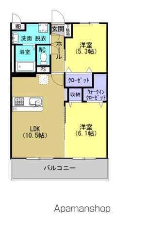WEST HILLSの間取り写真