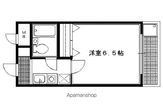 森マンション7の間取り写真