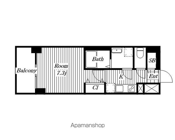 SーRESIDENCE志賀本通NORTHの間取り写真