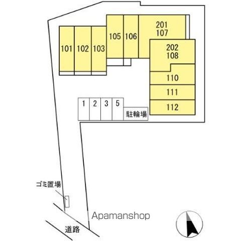 【杉並区高井戸東のアパートの写真】