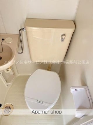 フラット林[1K/20m2]のトイレ