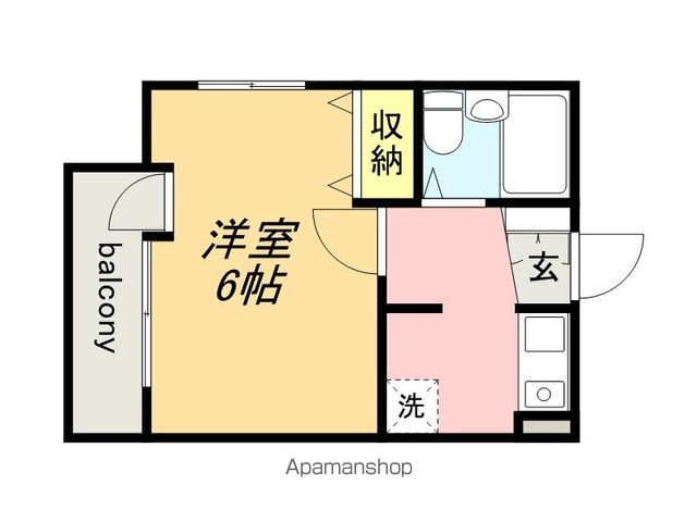 アルファ21の間取り写真