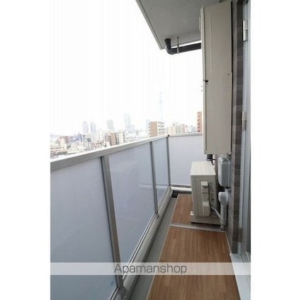 メゾンピオニー東向島[1K/25.44m2]のバルコニー